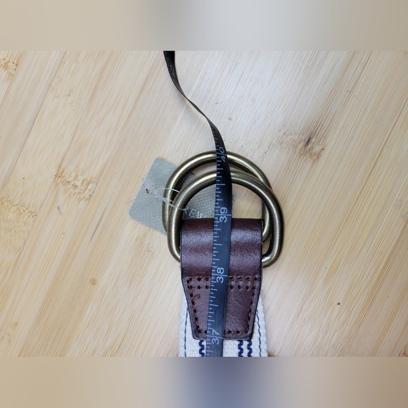 J. Crew Women's Cotton Leather Belt - Size S - Picture 7 of 7